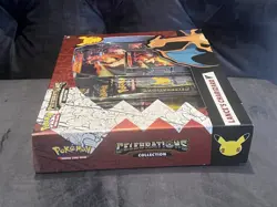 Pokemon TCG: Celebrations 25th Anniversary Lance's Charizard V Box New & Sealed - Image 4