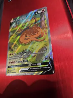 Pokemon TCG Cards Charizard V SWSH260 Alternate Art Black Star Promo - Image 3