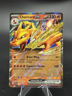 Charizard ex - SVP 161 - S&V Black Star Promo - LP. - Pokemon TCG - Image 1