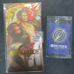 ONE PIECE Card Game Chinese 2024 New Year Red Packet with Zoro ST01-013 Promo - Image 2