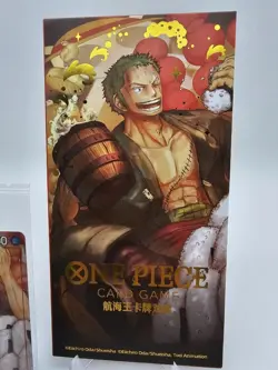 IN STOCK One Piece Card Game Chinese New Year Red Packet with Zoro ST01-013 - Image 3