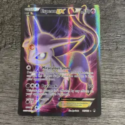 Espeon EX 117/122 Full Art Ultra Rare XY BREAKpoint - NM-MT - Pokemon TCG - Image 1