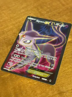 Pokemon Espeon EX XY Breakpoint 117/122 Full Art Ultra Rare Holo NM - Image 2
