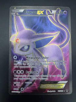 Espeon EX Full Art 117/122 Pokemon XY Breakpoint Holo Rare 2016 Near Mint - Image 3