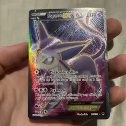 Pokemon TCG Espeon EX 117/122 Breakpoint XY Full Art Holo Rare NM LP - Image 2