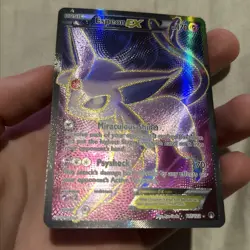 Pokemon TCG Espeon EX 117/122 Breakpoint XY Full Art Holo Rare NM LP - Image 4