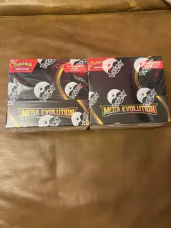 (2) Pokemon TCG Mega Evolution ENHANCED BOOSTER BOX Factory Sealed 36 Packs - Image 1