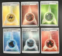 Basic Energy Holo Lot - Pokemon Cards Black Bolt & White Flare - Image 1