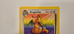 Dragonite 19/62 Fossil Non Holo Base Set Pokemon Card Vintage 1999 LP - Image 3