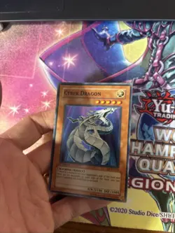 (Ey) Yu-Gi-Oh Card - CRV-EN015 - CYBER DRAGON (super rare holo) 1st VLP (1) - Image 2