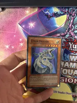 (Ey) Yu-Gi-Oh Card - CRV-EN015 - CYBER DRAGON (super rare holo) 1st VLP (1) - Image 3