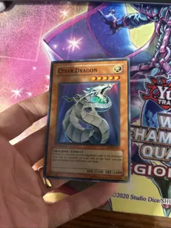 (Ey) Yu-Gi-Oh Card - CRV-EN015 - CYBER DRAGON (super rare holo) 1st VLP (1) - Image 5