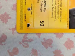 Pokemon TCG Vintage Raichu Non-Holo Rare 27/144 Skyridge WOTC LP - Image 5