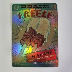 Brain Freeze Foil Secret Lair Countdown: Encyclopedia Kit MTG SLD - Image 1