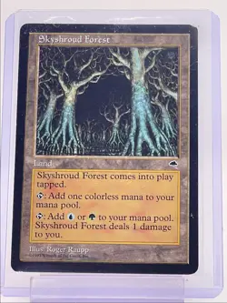 SKYSHROUD FOREST 1997 MAGIC THE GATHERING TEMPEST COMMON Q3501 - Image 1