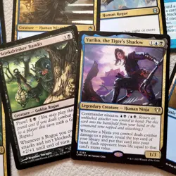 Entire Custom Commander Magic Deck, Yuriko the Tiger's Shadow ROGUE NINJA Dimir - Image 1