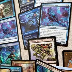 Entire Custom Commander Magic Deck, Yuriko the Tiger's Shadow ROGUE NINJA Dimir - Image 5