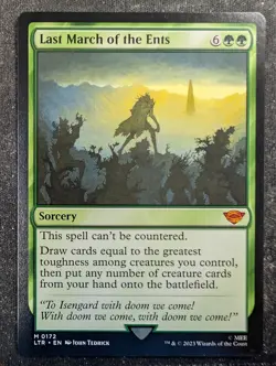 Last March of the Ents - Lord of the Rings: Tales of Middle Earth (MTG) - Image 1