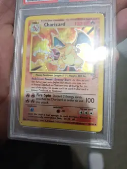 Pokemon TCG Charizard Holo Base Set 2 PSA 1 - Image 3