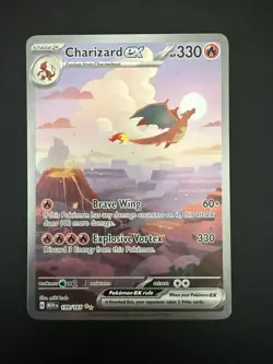 Charizard Ex #199/165 - 2023 Pokemon Mew EN-151 - Near Mint!! - Image 1