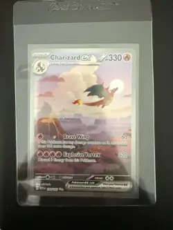 Charizard Ex #199/165 - 2023 Pokemon Mew EN-151 - Near Mint!! - Image 2