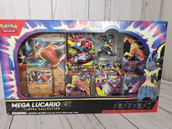 Pokemon TCG Mega Lucario ex Figure Collection - Brand New/Factory Sealed - Image 1