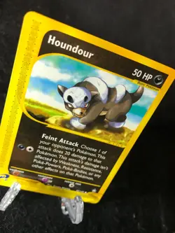 Houndour 087/147 Aquapolis Common Pokemon TCG NM Never Played - Image 2