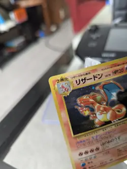 Pokemon 1998 CD Promo MP-LP Charizard 006 #6 Japanese Holo Rare Vintage - Image 5