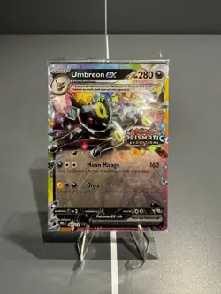 Pokemon Prismatic Evolutions Umbreon ex 60/131 Surprise Box Stamped Promo Sealed - Image 1