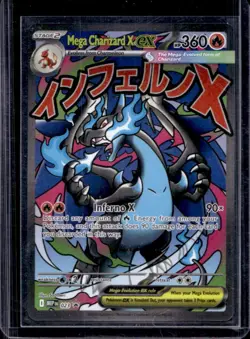 2025 Pokemon Black Star Promos Mega Charizard X ex #023 - Image 1