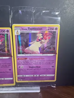 Pokemon [SEALED] Hisuian Typhlosion Astral Radiance Stamp - GameStop 052/189 x10 - Image 2