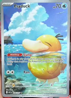 Psyduck 226/217 Illustration Rare Pokemon Ascended Heroes English - Image 1