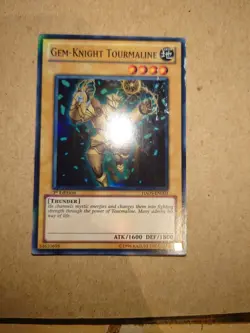 Yugioh Gem-Knight Tourmaline HA05-EN003 (Super Rare) 1st Edition - Image 1
