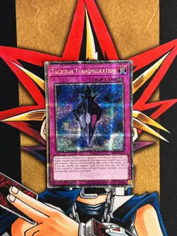 RA04-EN220 Tachyon Transmigration Quarter Century Secret Rare NM Yugioh Card - Image 1