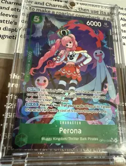 Perona OP14-033 SP English Alternate Art The Azure Sea's Seven One Piece - Image 1