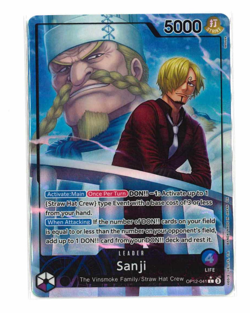 Sanji OP12-041 Leader Alt Art One Piece Legacy of the Master ENGLISH NM+ Foil - Image 1