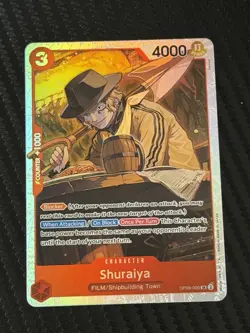 ONE PIECE TCG Wings of the Captain Shuraiya OP06-009 SR NM-M English - Image 1