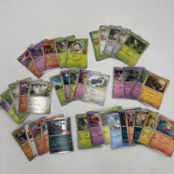 Lot Of 38 Cards Holo And Reverse Holo Pokemon English PokeBall MasterBall Foil - Image 1
