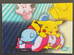 2000 Topps Pokemon TV Animation Series 3 Puzzle P05 Puzzle Foil - Image 1