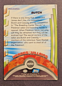 2000 Topps Pokemon Butch TV Animation Series 3 HV10 Heroes &Villains - Image 5