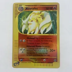 2002 Pokemon TCG - Ninetales 57/165 Rare Reverse Holo Expedition LP/NM - Image 1