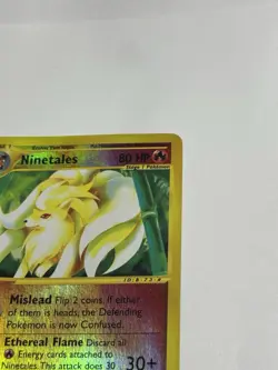 Ninetales 57/165 Reverse Holo Rare Expedition Base Set Pokemon Card LP - Image 4