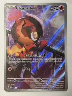 Charcadet 022 Pokemon Phantasmal Flames Elite Trainer Box ETB Black Star Promo - Image 1
