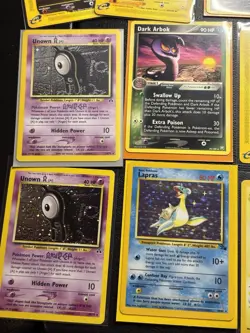 Lot Of 22 VTG Pokemon Cards Fossil Jungle Base Set Holo Topps E Reader MP-LP - Image 5