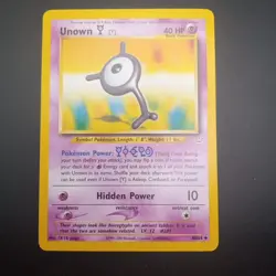 UNOWN Y 40/64 - Neo REVELATION - 1995-2000 - VINTAGE WotC Pokemon CARD - NM - Image 1