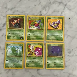 Pokemon Card Lot 1999 WOTC 50 Different Cards All 1st Edition Or Uncommon NM - Image 2