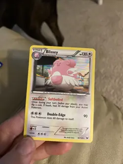 Pokemon 2012 Near Mint NM Blissey Dark Explorers Holo 82/108 Card - Image 1