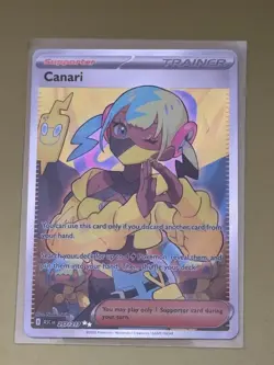 Pokemon TCG Canari 257/217 Ascended Hero’s Full Art Trainer Card - Image 1