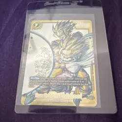 Bandai Dragon Ball Super Son Gohan Childhood FB01-140 SCR Foil Battle Card - Image 1