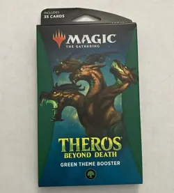 NEW 3 THEROS Beyond Death Theme Booster Pack BLK GRN BLU MTG Magic the Gathering - Image 2